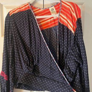 Anthropologie Wrap Shirt